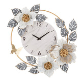 WALL CLOCK FLOWERS CM 64X8X64