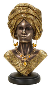 Buste Femme Turban Vêtements Africains