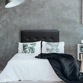 Tête de lit Adelle 90 cm coloris noir