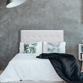 Tête de lit Adelle 140 cm en blanc