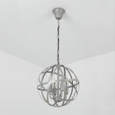 Suspension Jupiter Métal Gris