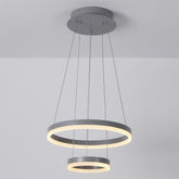 Suspension LED Polux Métal gris