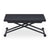Table basse transformable noir mat