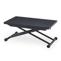 Table basse relevable carrera noir carbone