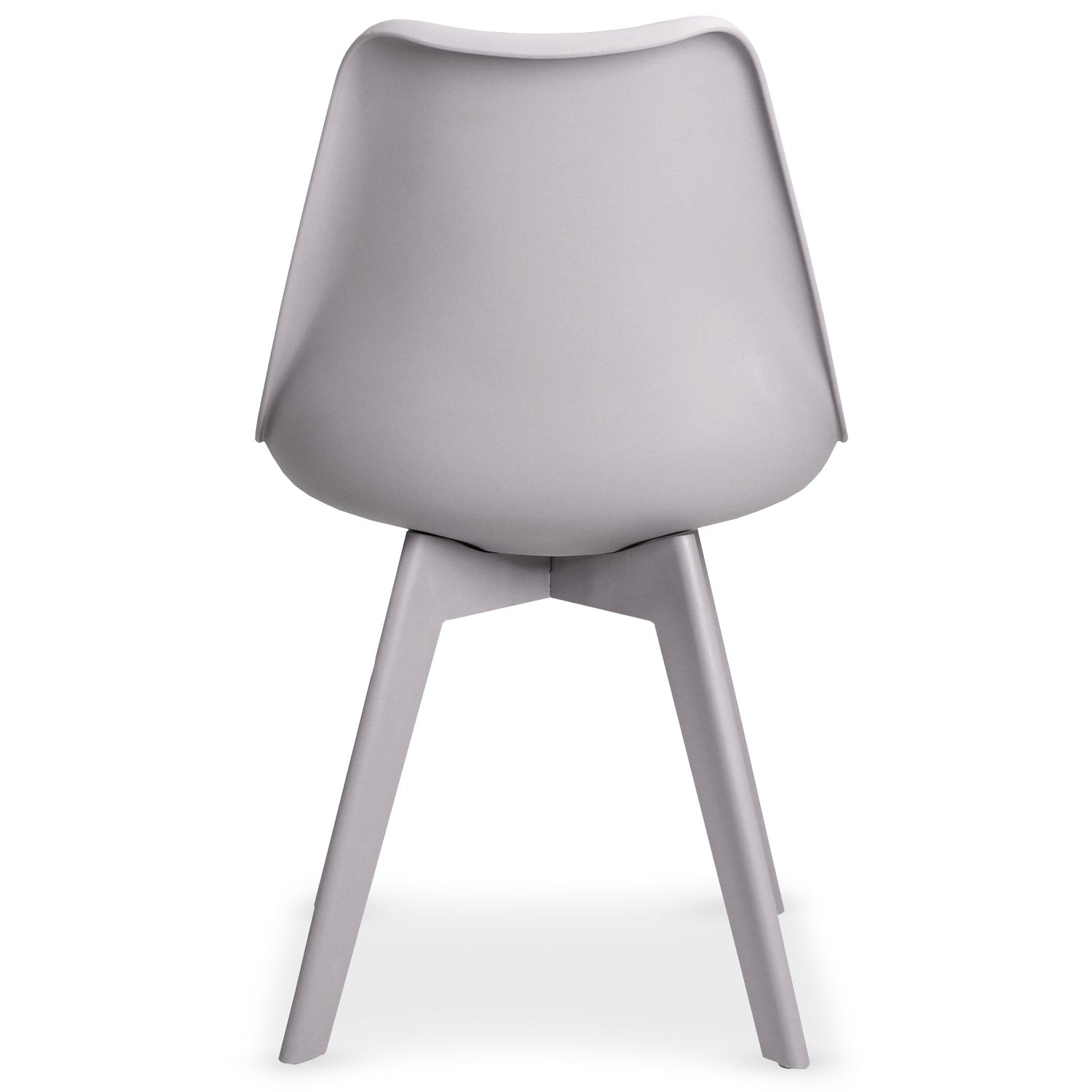 Chaise vue de dos Juno grise
