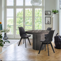 Lot de 2 chaises Juno en noir