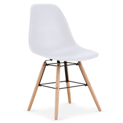 La chaise scandinave Lisa blanche