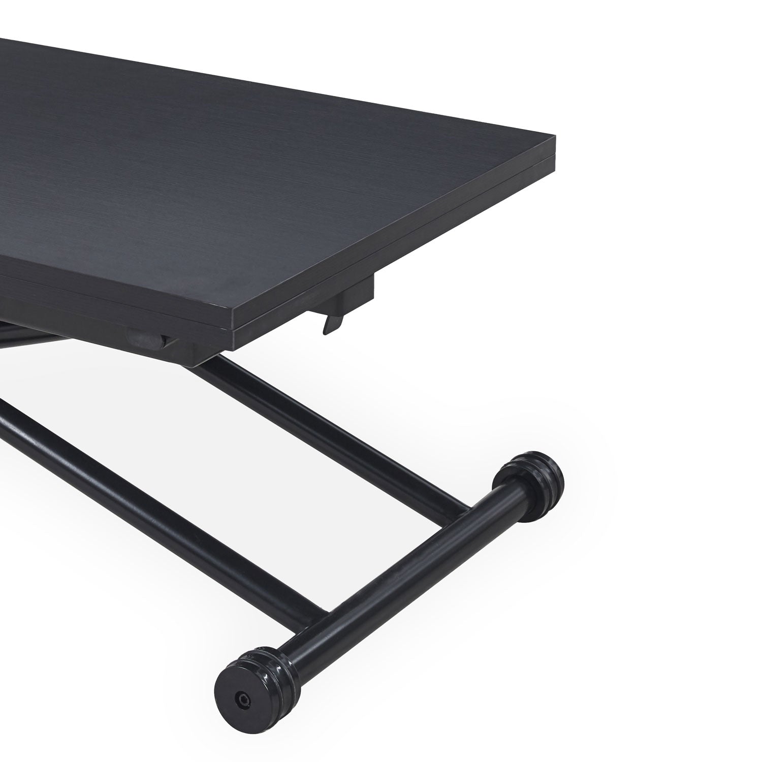 Table basse relevable carrera noir carbone