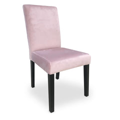 Lot de 2 chaises Shaliman Velours Rose