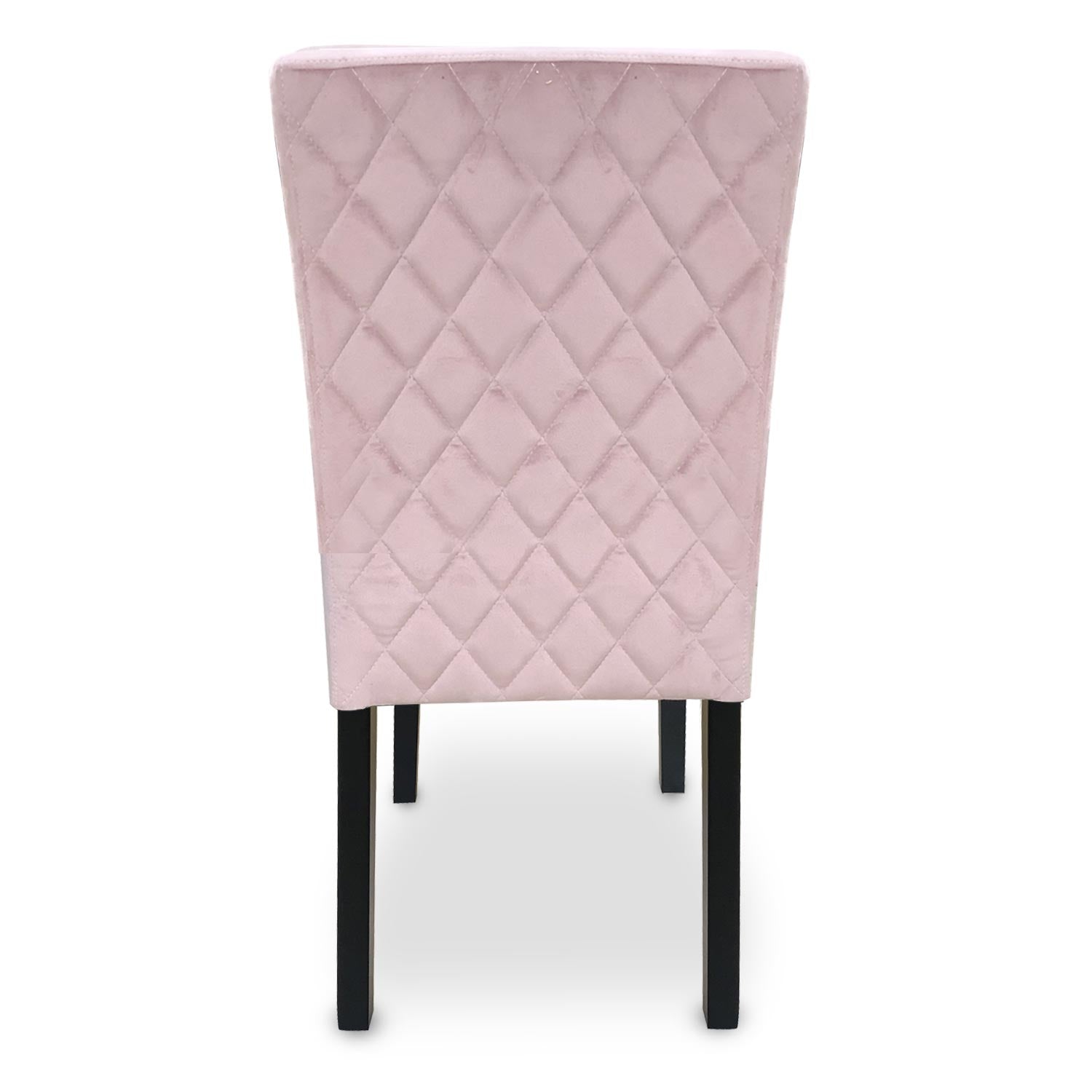 Lot de 2 chaises Shaliman Velours Rose