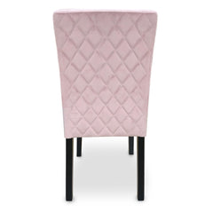Lot de 2 chaises Shaliman Velours Rose