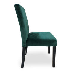 Lot de 2 chaises Shaliman Velours Vert