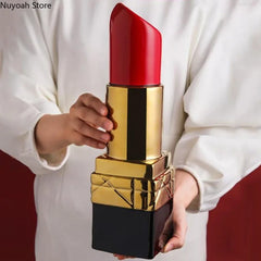 Vase à rouge à lèvres créatif en céramique, fleur séchée, accessoires de Gand, seau, décoration de salon, maison moderne
