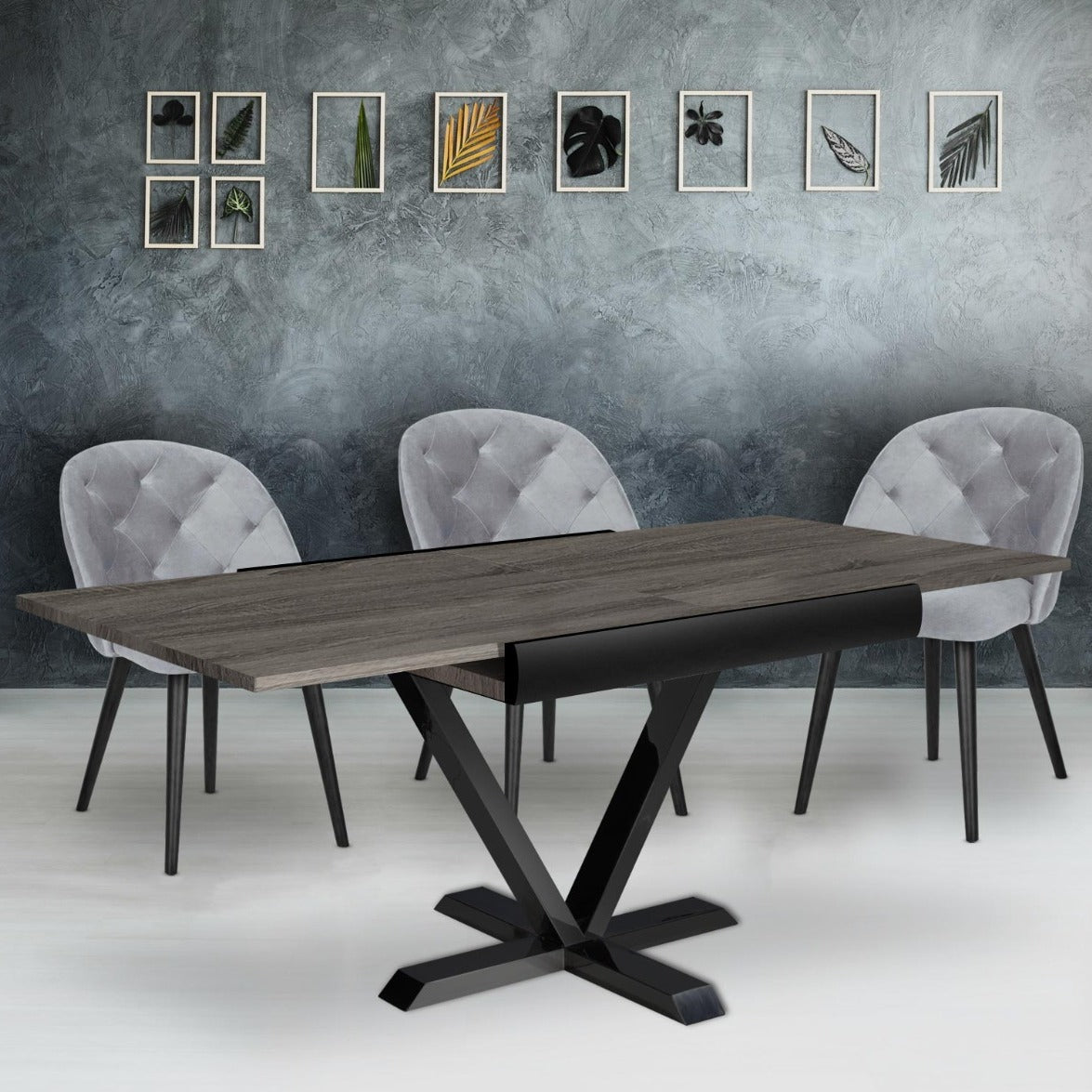 Table extensible Newick Bois Vintage