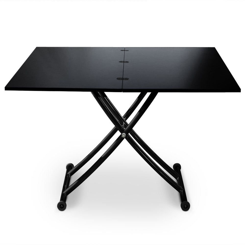 Table basse relevable carrera noir carbone