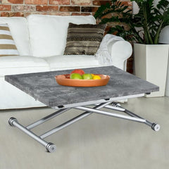 Table basse relevable Carrera effet Béton