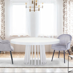 Ensemble de 2 fauteuils Williams en velours argent