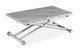 Table basse modulable avec plateau relevable effet marbre
