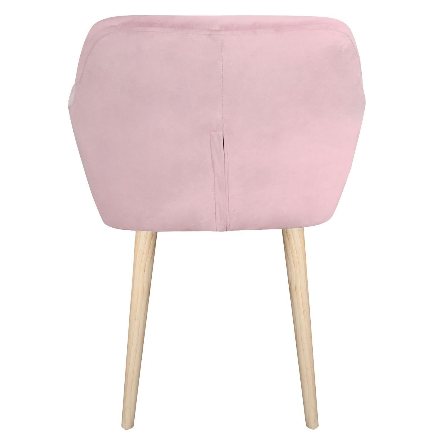 Chaise / Fauteuil scandinave Fraydo Velours Rose
