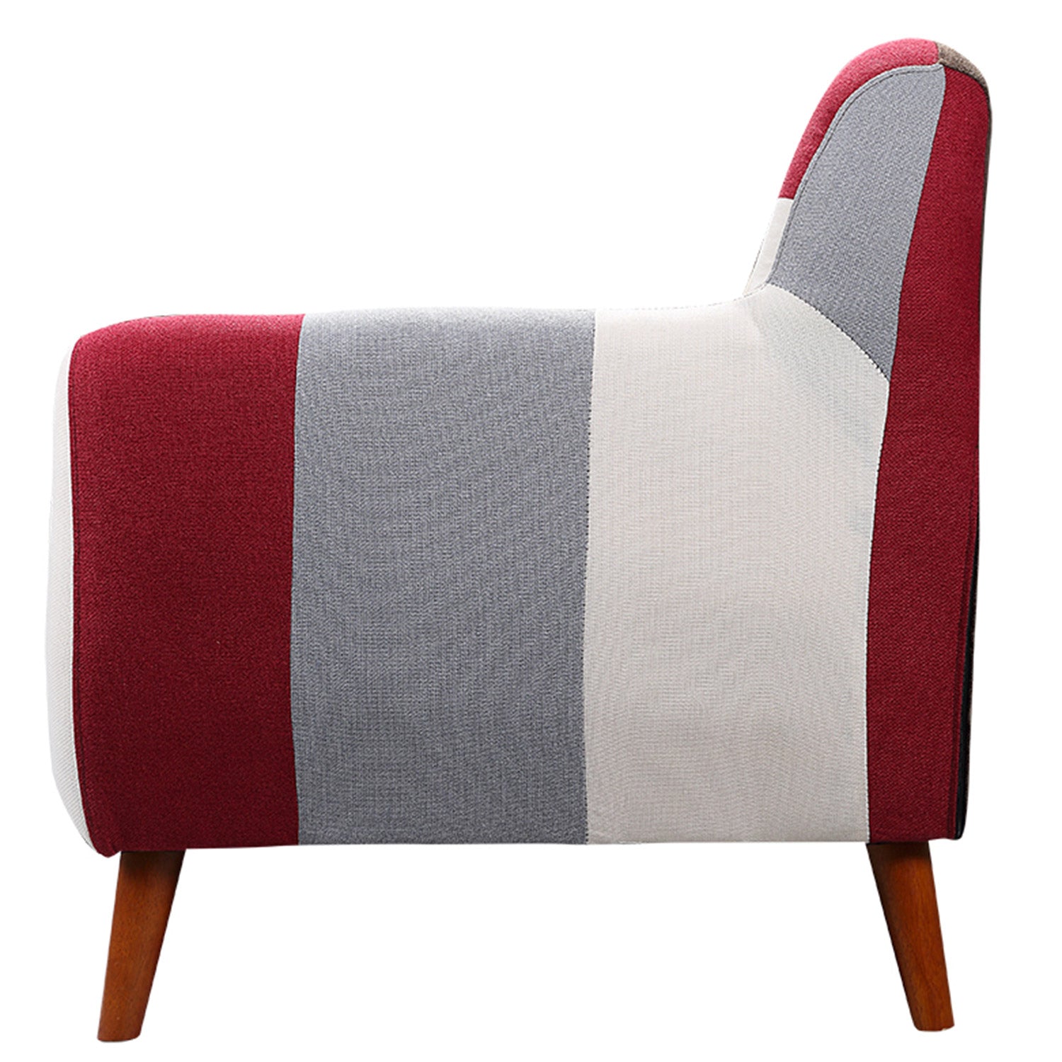 Canapé scandinave 3 places Bombay Multicolore
