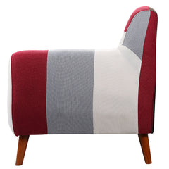 Canapé scandinave 3 places Bombay Multicolore
