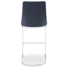 Lot de 2 chaises de bar design Mistigri Simili Noir