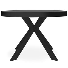 Table ronde extensible Myriade All Black