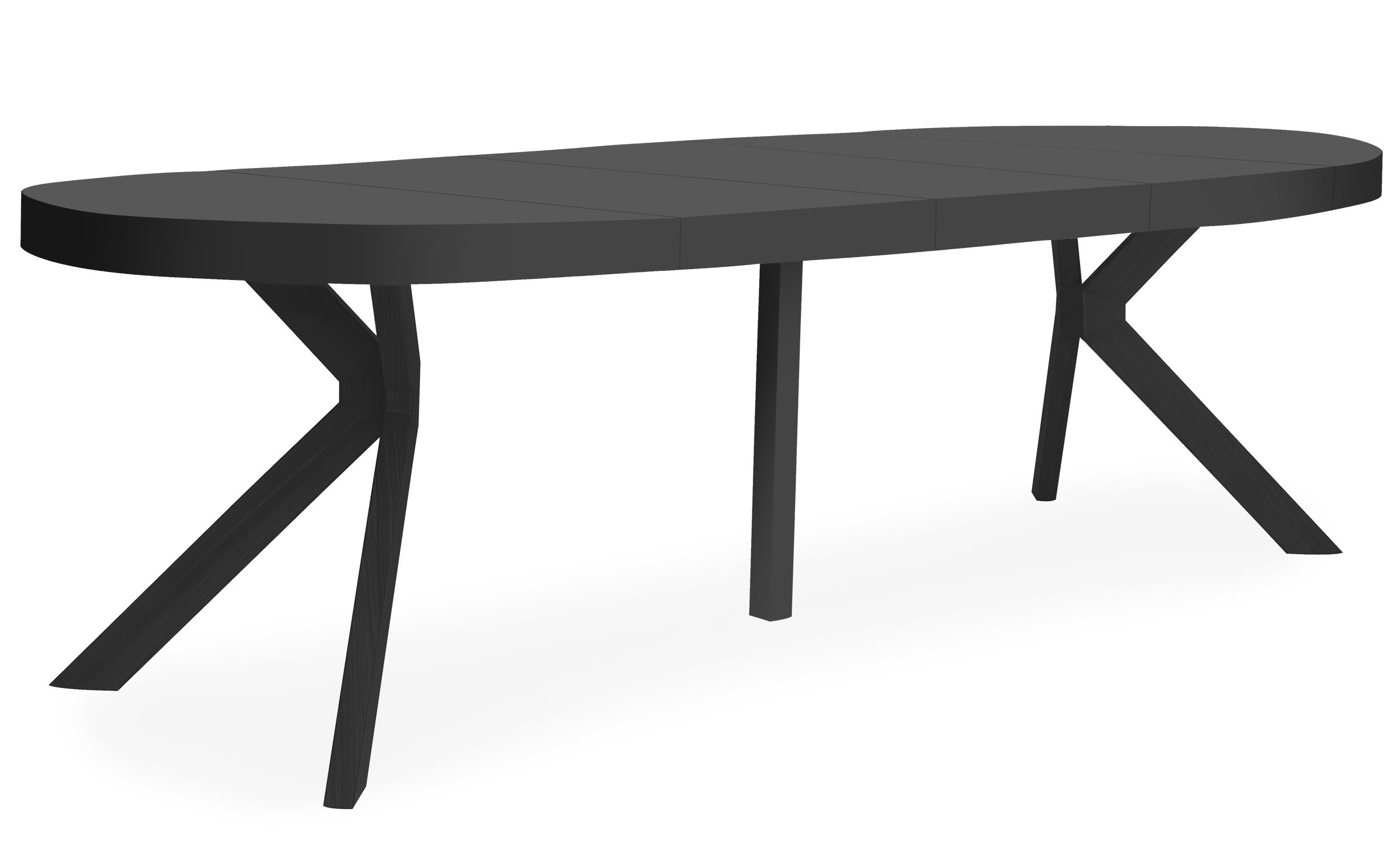 Table ronde extensible Myriade All Black