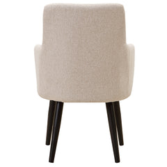 Lot de 2 Fauteuils Neiva Tissu Beige