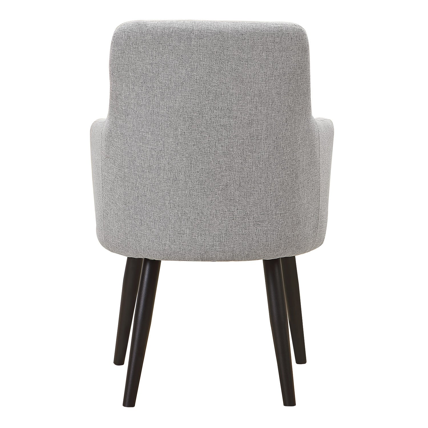 Lot de 2 Fauteuils Neiva Tissu Gris Clair