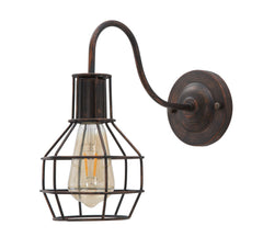Lampe murale industrielle Fer