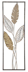 Panneau mural en métal et MDF feuilles 3D