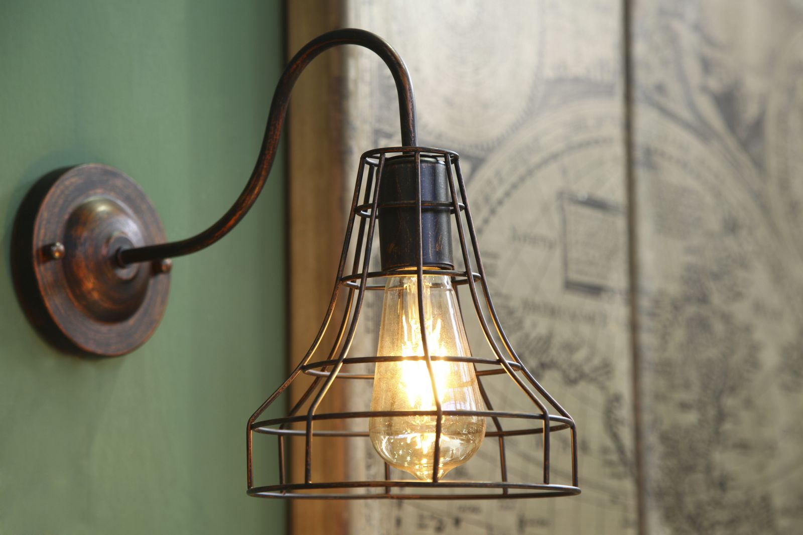 WALL LAMP INDUSTRY -A- CM 34X18X27 