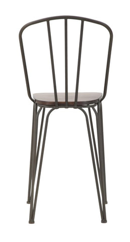 Chaise Harlem Métal et Bois