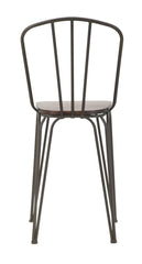 Chaise Harlem Métal et Bois