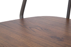 Chaise Harlem Métal et Bois