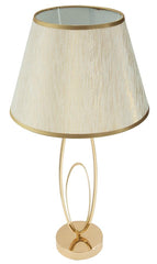 Lampe de table Glam Crème doré