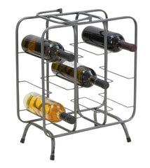 BOTTLE RACK SQUARE (9 bottles) CM 40X23X47,5