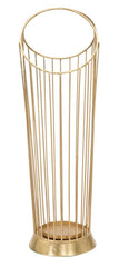 Porte-parapluie en acier doré minimaliste