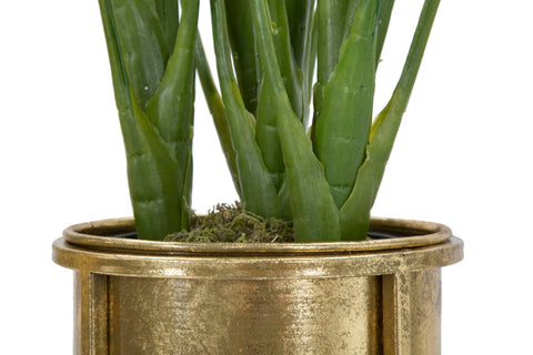 Porte-fleur Coppia métal doré