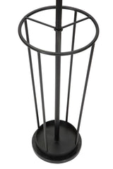 Porte-parapluie rond Glam métal Noir