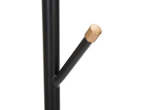 Porte-parapluie rond Glam métal Noir