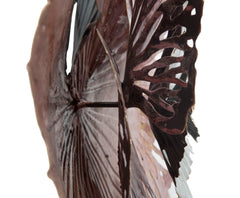 Panneau métallique Bunga feuilles 3D