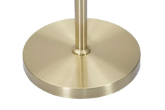 Lampe de sol 3 lumières Glamy Métal Doré sphères en verre blanc