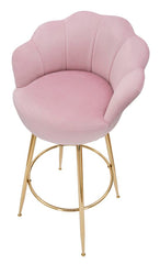 BAR STOOL BAR VIENNA ROSA CM 55X53X110