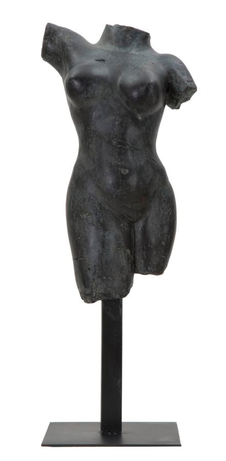 Buste Femme Polyrésine Noir