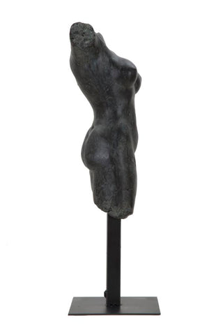 Buste Femme Polyrésine Noir