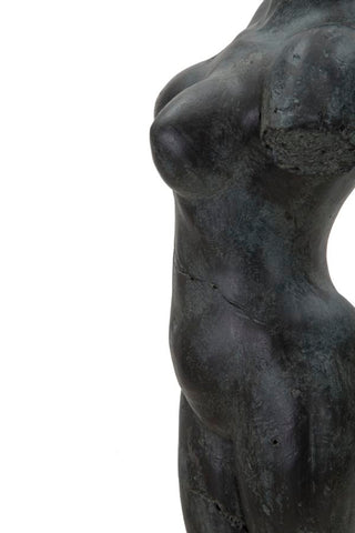 Buste Femme Polyrésine Noir