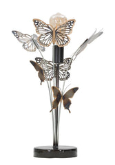 Lampe de table en métal Farfalle décorations papillons