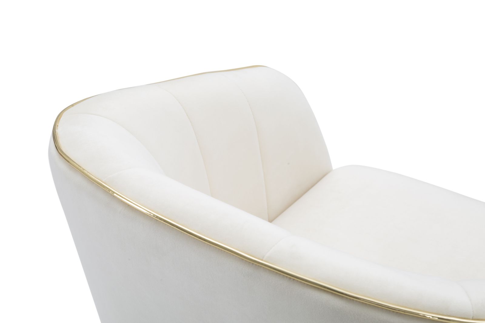 ARMCHAIR PARIS CREMA/GOLD CM 62X58X78